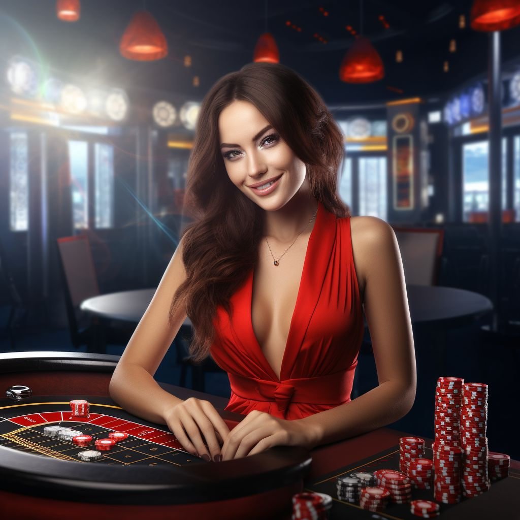 Dragon Tiger Live table on svip4 apk showing Dragon and Tiger card positions with live croupier