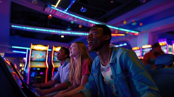 Phoenix Rises slot game interface on svip4 apk showing five reels, re-spin feature, and symbol values
