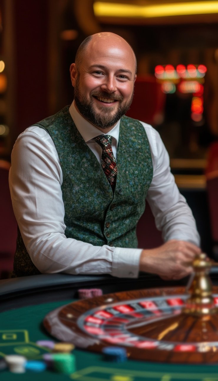 Live dealer table at svip4 apk showing Pragmatic Play speed baccarat with professional croupier
